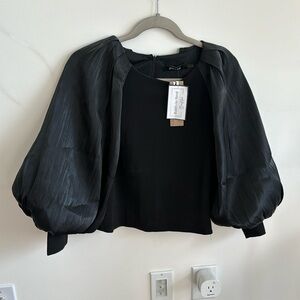 Balloon Sleeve Blouse NWTS